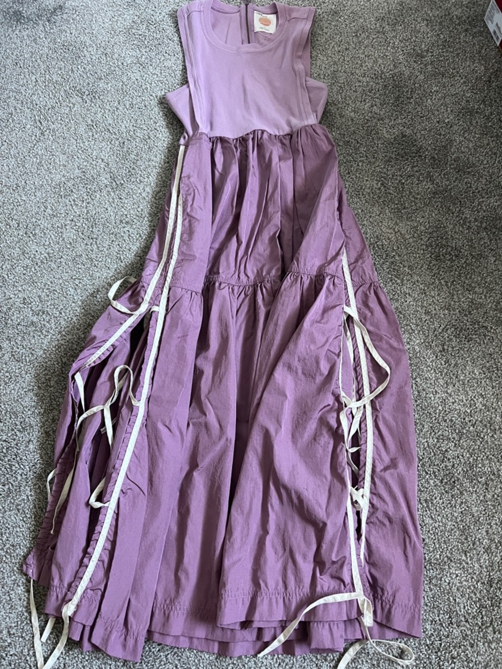 Daily Practice Maxi Dress with Side Ties